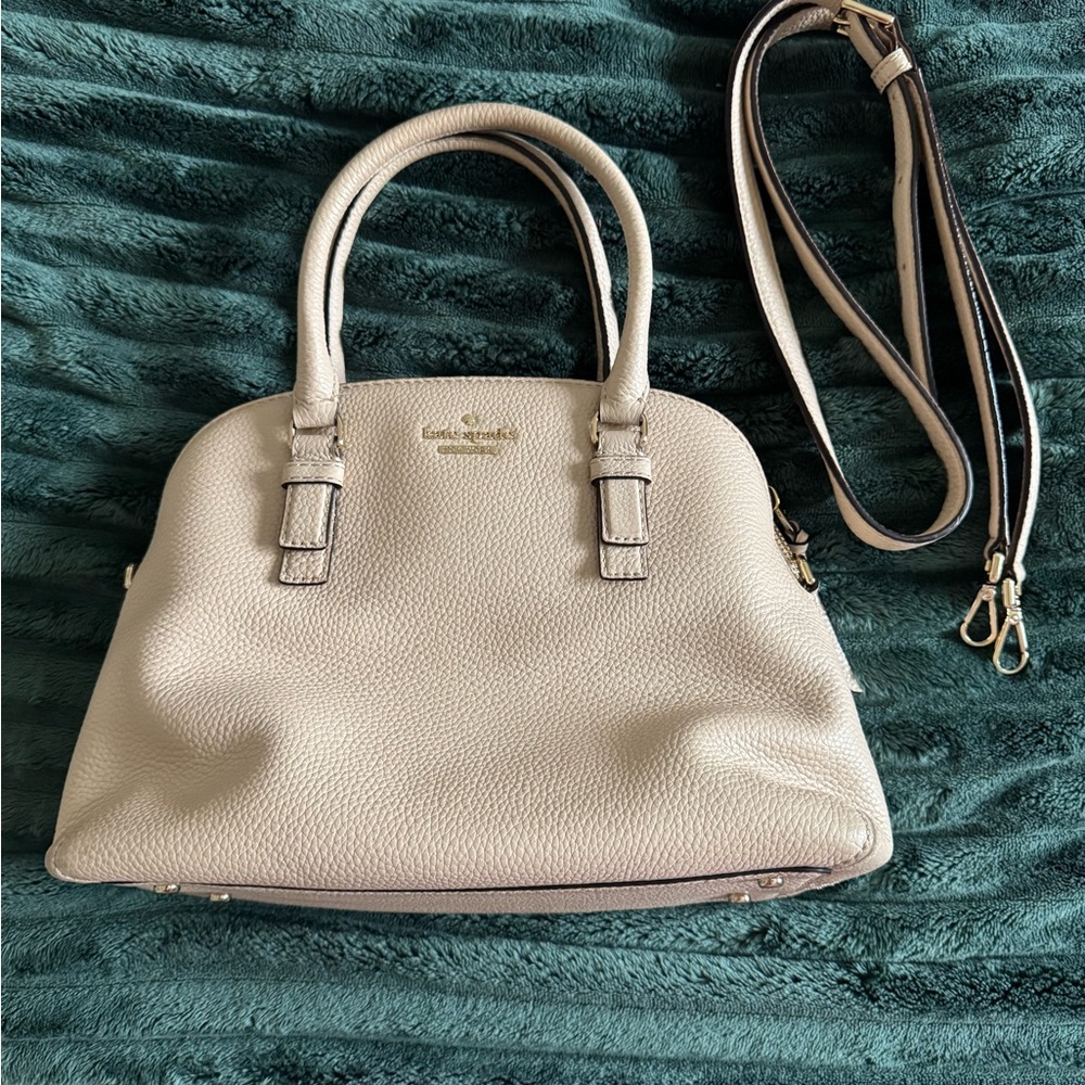 Kate Spade Cream Leather Handbag